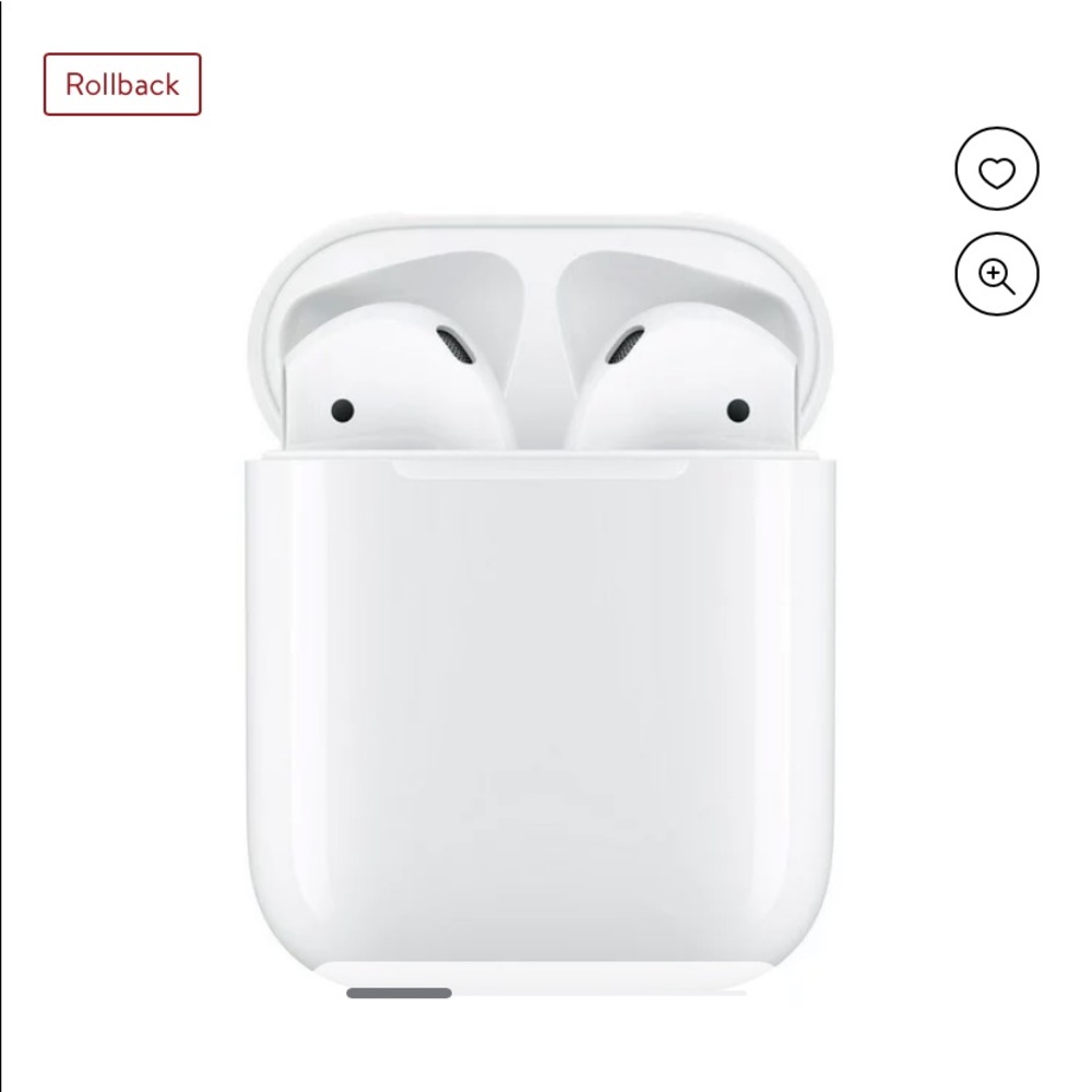 Apple AirPods with charging case